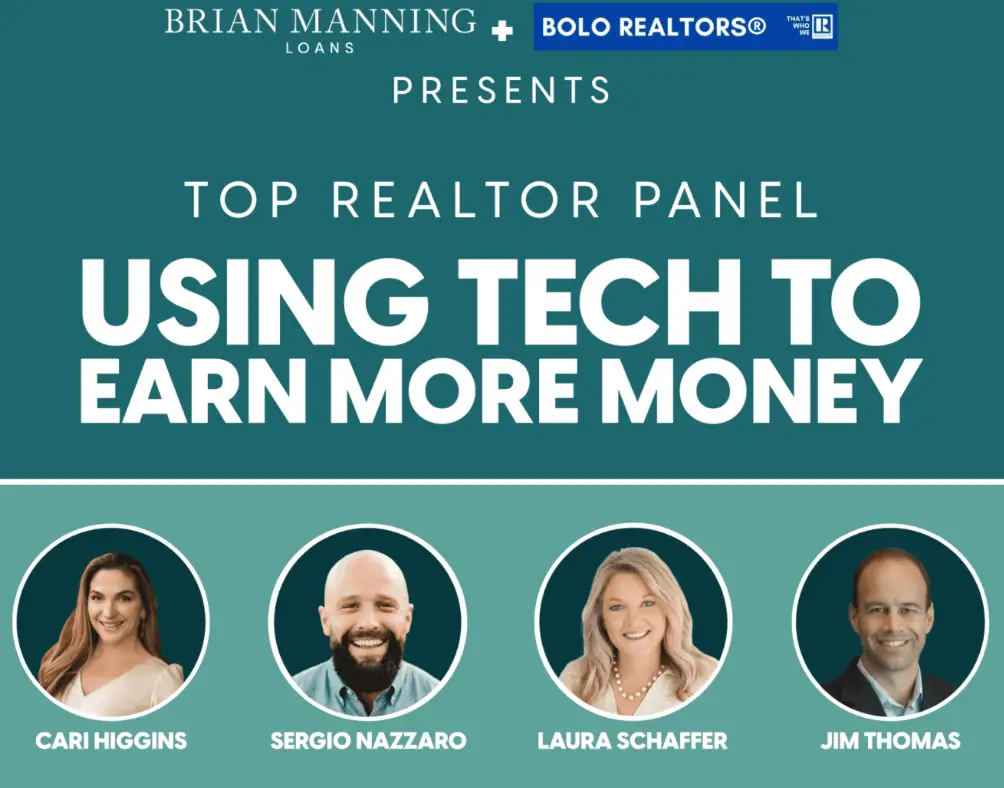June 22nd Top Realtor Panel: Using Tech to Earn More Money