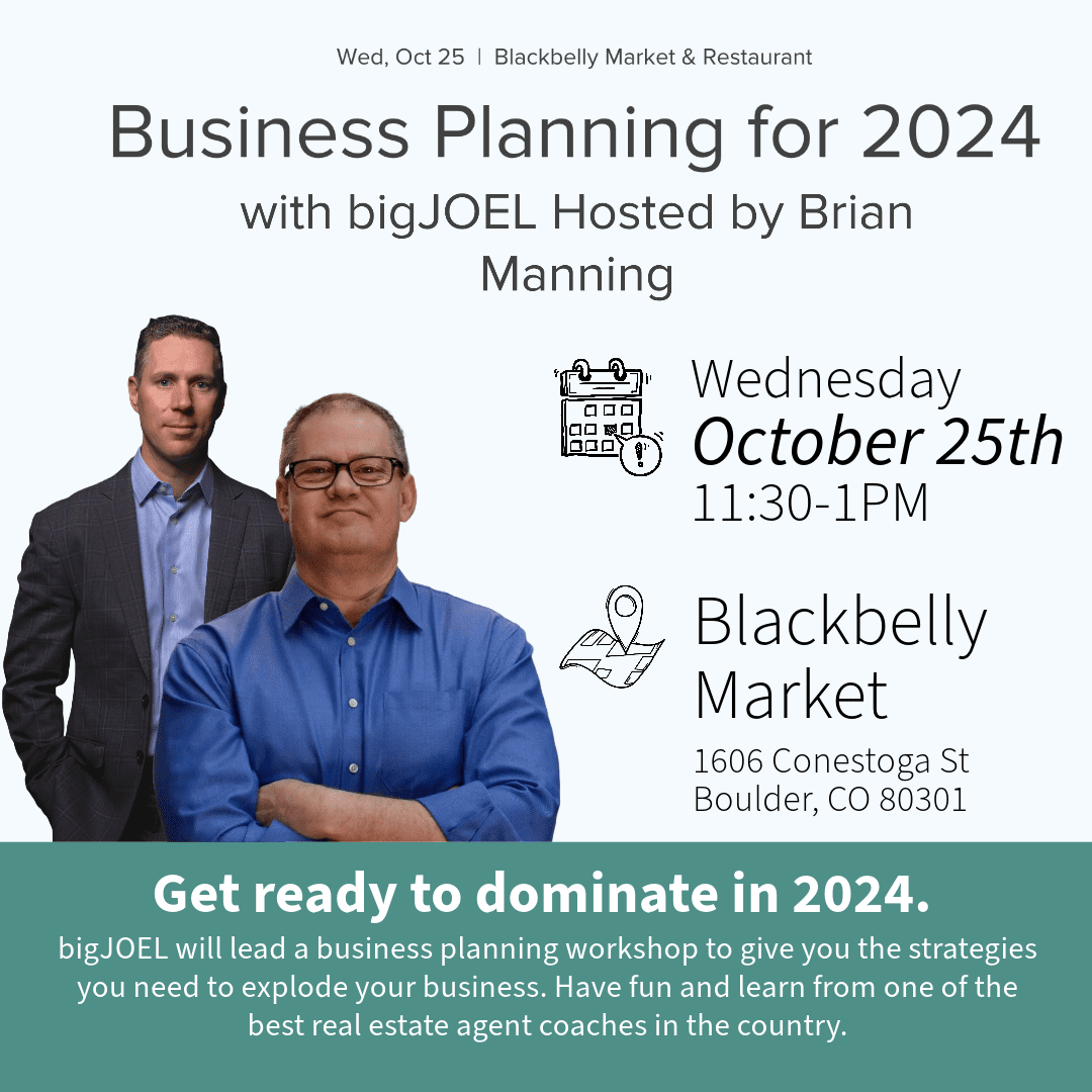 Featured image for “2024 Business Planning Event with bigJOEL”