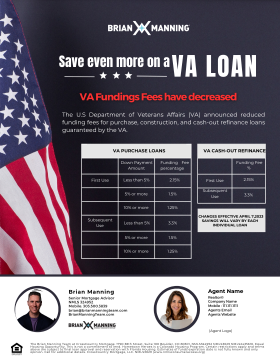 VA Loan Flyer